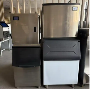 Máquina de Hielo Automática de 15 kg con Pantalla Digital y Componentes Centrales del Motor para Uso Comercial - Product Image 3