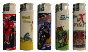 <span class=keywords><strong>Briquet</strong></span> électronique à gaz butane en plastique <span class=keywords><strong>avec</strong></span> <span class=keywords><strong>photo</strong></span> personnalisée - Product Image 3