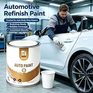 Peinture automobile solide 1K haute couvrance, facile à réparer, anti-décoloration  Peinture de finition automobile anti-jaunissement pour atelier de carrosserie - Product Image 4