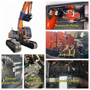 Doosan escavatore Dx225 20TON 23 Ton macchine movimento terra pesante grande escavatore scavatrice - Product Image 3