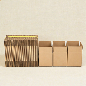 Anpassbare Umweltfreundliche Recycelbare Robuste Wasserdichte Tragbare Wellpappe-<span class=keywords><strong>Box</strong></span> mit Kaltprägung in Kundenspezifischen Größen - Product Image 1