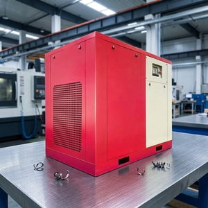 Compresseur d'<span class=keywords><strong>air</strong></span> à vis rotatif à connexion directe, alimentation CA, 22 kW, 37 kW, 7,5 kW, 55 kW, ensembles complets avec réservoir et sécheur d'<span class=keywords><strong>air</strong></span>, vente chaude en usine - Product Image 5