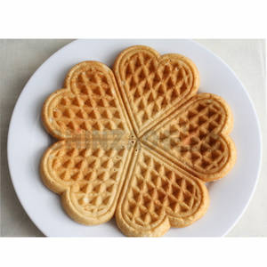 Commerciale Portatile Doppia Testa Elettrico Del Cuore Industriale Waffle Maker - Product Image 2