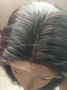 YFhair Venta directa 180% Densidad Cabello humano de lujo Peluca frontal de encaje recto, Color negro natural <span class=keywords><strong>para</strong></span> <span class=keywords><strong>mujeres</strong></span> negras - Product Image 4