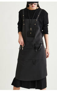 Delantal Extendido Estilo Japonés Resistente al Agua con Bolsillos Delanteros, Logotipo Personalizado Impreso, Material de Poliéster para Cocina y Cafeterías - Product Image 3