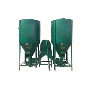 Plant / Poultry Feed Grinder And Mixer / Feed Crushing Machine Poultry Animal Feed Vertical Crushing Machine Mixer for sale