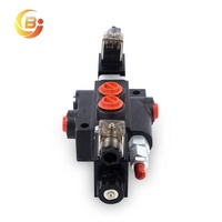 Vanne de commande directionnelle hydraulique monobloc à solénoïde électrique série Junbao P40 12V DC 40LPM Personnalisée OEM Vente en gros