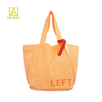 Sacs en toile de grande capacité week-end Orange sac de plage sportif peut contenir des maillots de bain bouteilles de vin loisirs sac à dos portable à bandoulière