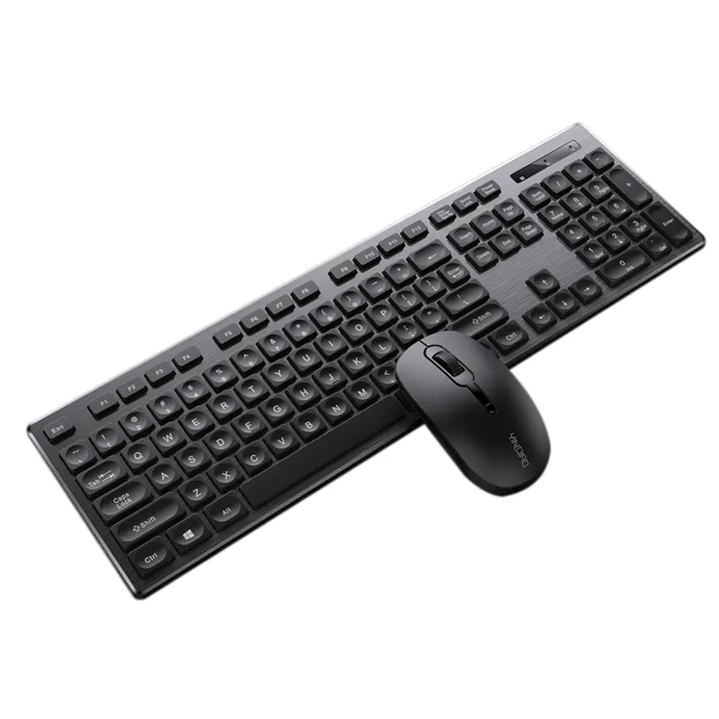 Business Style 2.4G Wireless Keyboard And Mouse Set USB Ultra-Silent Computer Keyboard Mouse Combo