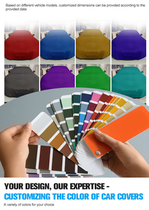 Copertura Auto di Alta Qualità, Altamente Elastica, Antipiega, con Logo Personalizzato, per Interni, Antipolvere, Misura Personalizzata, Universale - Product Image 6