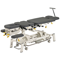 Table de chiropratique électrique réglable en hauteur Mt Fairworth380 pour physiothérapie, table de traction par flexion, table de chiropratique à descente manuelle
