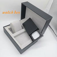 Boîte d'emballage de montre en papier de luxe haut de gamme personnalisée, boîte-cadeau de bijoux, boîte rigide faite à la main
