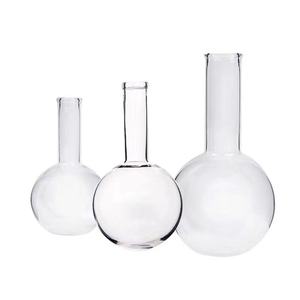 25ml 50ml 100mL 250ml 500ml <span class=keywords><strong>1000ml</strong></span> Uso en laboratorio Frasco de ebullición de fondo plano redondo con cuello de vidrio - Product Image 4