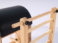 Équipement de Pilates en bois d'acacia et d'érable : Ladder, Bucket, Barrel – Appareil d'entraînement pour le yoga, les étirements et le fitness