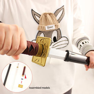 ดาบไม้ของเล่นอนิเมะมินิดาบพิฆาตอสูร ชินาซูกาวะ เก็นยะ รุ่นใหม่ พร้อมแท่นวางดาบ - Product Image 6