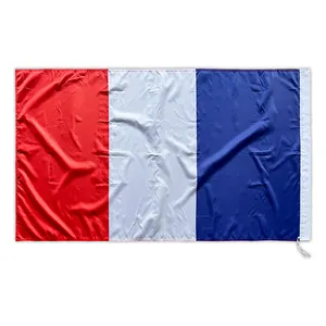 Groothandel Polyester Alle Maten Nationale Vlaggen 3x5ft Polyester Bedrukt Franse Glaggen Voor Buitenopknoping