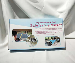 กระจกมองหลังสำหรับเด็กคุณภาพสูง ปรับได้ ขนาดใหญ่ เพื่อความปลอดภัยสำหรับเบาะหลัง - Product Image 4