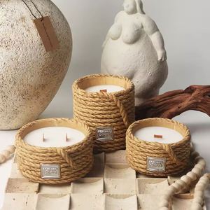 Bougies parfumées vintage en gros pour hôtels, dans des pots, pour la décoration et l'aromathérapie - Product Image 1