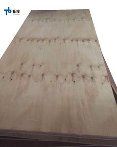 Kayu Lapis Veneer Pinus 18mm Kualitas Terbaik dengan Cat Semprot Merah di Tepi Harga Terjangkau - Product Image 4