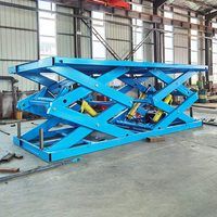 Plateforme élévatrice hydraulique pour centres logistiques, table élévatrice à ciseaux