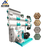 Granulateur à Anneaux Haute Efficacité, Taux de Formulation Élevé, Matrice Résistante à l'Usure, Grande Capacité, Machine de Granulation d'Aliments pour Animaux