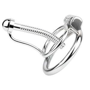 S M L Dispositivo de jaula de castidad masculina Restricción Hombres Bondage Fetiche para hombre Clip de acero inoxidable Jaula de castidad <span class=keywords><strong>Sissy</strong></span> <span class=keywords><strong>Chastity</strong></span> - Product Image 5
