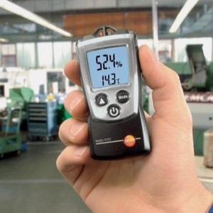 เทสโต้ 610 เครื่องวัดอุณหภูมิและความชื้น 0-100%Rh -10-50C การตรวจสอบสภาพแวดล้อมภายในบ้าน - Product Image 2