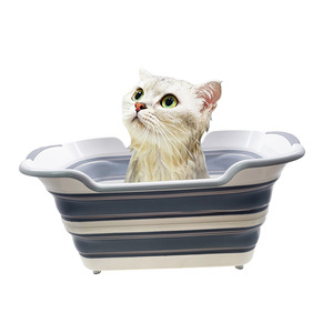 Xách Tay Gấp Giặt Giỏ Lưu Trữ Di Động Ngoài Trời Dã Ngoại Công Cụ Kích Thước Lớn PP + Tpr Nhựa Bền Lưu Trữ Giỏ - Product Image 5