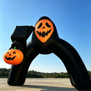 Arco Inflable de PVC Resistente Personalizado para Decoración de Entrada, Más de 3.6 m de Altura, para Halloween y Jardín - Product Image 1