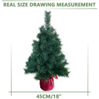 Chine fabricant fournisseurs en gros Ornements de Noël mini Arbre de Noël Décoration de Table Noël Mini Xm
