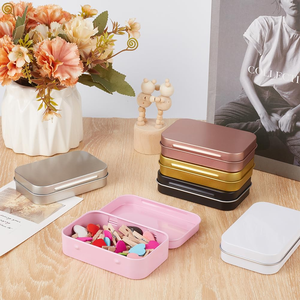Wholesale Hot Sale Metal Storage Containers Custom Logo Tin Storage <b>Box</b> Tobacco Smoking Storage Jar - Product Image 4