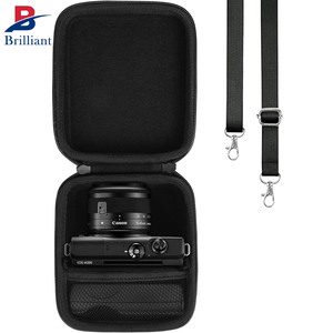Étui rigide étanche personnalisé en EVA pour appareil photo numérique sans miroir compact <span class=keywords><strong>Canon</strong></span> EOS M200, objectif <span class=keywords><strong>EF</strong></span>-M 15-45 mm pour vlogging - Product Image 1
