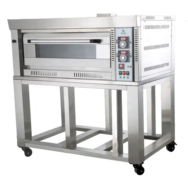 Vassoio di Cottura Forno A Microonde Produttore di Gas 1 Deck 2 per Prodotti Da Forno PERFEX GO1-2 Commerciale Catering, spuntino Cibo Fabbrica di Pane, Pizza 150w