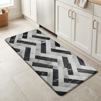 Tapis de sol de cuisine moderne, antidérapant, imperméable, facile à nettoyer, anti-fatigue, en PVC de 10 mm, adapté aux animaux domestiques
