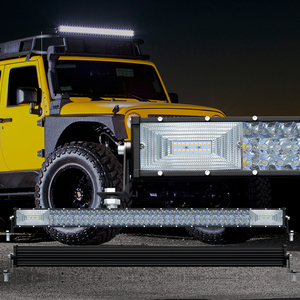 Venta al por mayor 31Inch 270W 405W 540W 675W Auto Led bar Aluminio Spot Beam Barco Curvo Led bar Blanco Amarillo Luz Led bar - Product Image 6