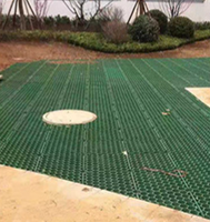 Paving Rumput Sarang Lebah HDPE NETE dengan Garansi 5 Tahun untuk Penstabil Kerikil di Tempat Parkir dan Jalan Masuk, Sistem Grid Tanah