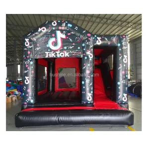 Tiktok inflables infantiles juegos inflables y Brincolin equipo de alquiler de fiestas comercial para niños castillo hinchable