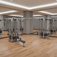 Usine directement fournisseur Commercial Fitness Multi Jungle Machine Multifonction 8 Station Multi Gym Equipment