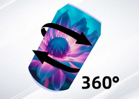 Pantalla LED Personalizable P1.86 HD para Interiores/Exteriores, Diseño Creativo y Flexible para Latas de Bebidas, Botellas de Cerveza y Latas Personalizadas