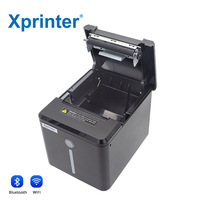 Imprimante Bluetooth Xprinter XP-Q80K, imprimante thermique 80 mm, éclairage LED flash, imprimante de cuisine, imprimante de reçus