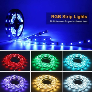Tira de Luces LED Decorativas para Interiores de Navidad, 5050 RGB, Control por Aplicación, PVC Inteligente, 5M/10M, 5V USB, para TV - Product Image 5