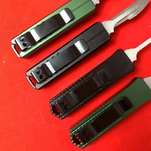 Couteau de camping Micro Tech en aluminium de haute qualité, outil EDC de poche, acier inoxydable, manche en aluminium OEM - Product Image 5