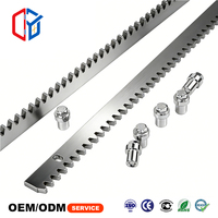 Porte coulissante Q235 1005x10x30mm avec cadre en acier, design moderne, crémaillère de motorisation de portail