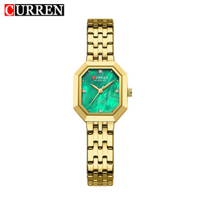 Relojes CURREN 9108 para Mujer, Reloj de Cuarzo Ultrafino de Acero Inoxidable Resistente al Agua, a la Moda - Product Image 1