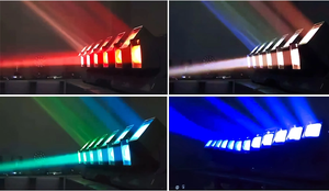 Bluemoon Wedding Lighting Dmx <span class=keywords><strong>Controller</strong></span> Luz con cabezal móvil RGBW 12x60W Beam bar Eventos Iluminación para alquiler Club bar - Product Image 5