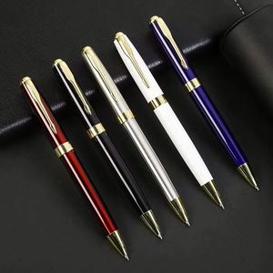 Custom Ps-20250902-13 Classic Metal Ballpoint <b>Pen</b> With Multi-Colored Ink in Black <b>Gold</b> White for Business Corporate Use - Product Image 1