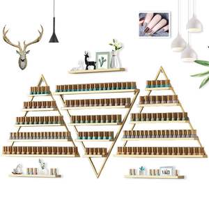 Estante para Esmaltes <span class=keywords><strong>de</strong></span> <span class=keywords><strong>Uñas</strong></span> <span class=keywords><strong>Mia</strong></span>, Exhibidor <span class=keywords><strong>de</strong></span> Manicura Triangular, Soporte <span class=keywords><strong>de</strong></span> Pared, Estante para Pegamento <span class=keywords><strong>de</strong></span> <span class=keywords><strong>Esmalte</strong></span> <span class=keywords><strong>de</strong></span> <span class=keywords><strong>Uñas</strong></span>, Estante <span class=keywords><strong>de</strong></span> Metal <span class=keywords><strong>de</strong></span> Hierro Forjado para Salón <span class=keywords><strong>de</strong></span> <span class=keywords><strong>Uñas</strong></span> - Product Image 6