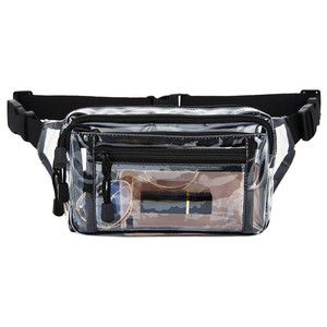 Прозрачная поясная сумка из ПВХ, с логотипом на заказ - Product Image 5