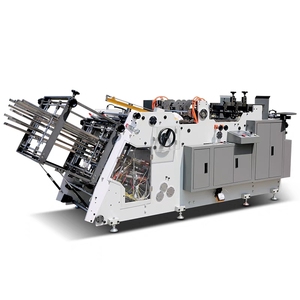 high speed paper lunch box making machinery corrugated cardboard paper production line carton box making machine prices