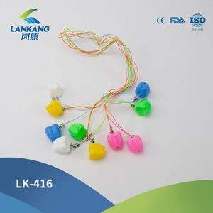 Étui à prothèses dentaires portable LK 416, boîte de rangement pour dents de lait, soins bucco-dentaires en plastique pour enfant - Product Image 5
